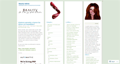 Desktop Screenshot of beautyadicta.com